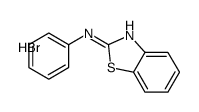 N-phenyl-1,3-benzothiazol-2-amine,hydrobromide Structure