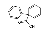 1-phenylcyclohexa-2,5-diene-1-carboxylic acid Structure