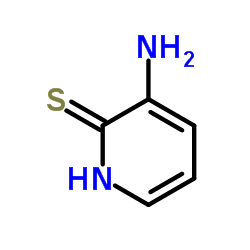 3-氨基吡啶-2(1H)-硫酮结构式