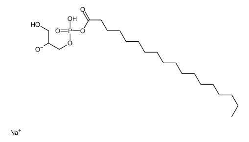 1-stearoyl-glycerophosphate结构式