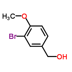 3-溴-4-甲氧基苄醇结构式