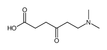 6-dimethylamino-4-oxo-hexanoic acid Structure
