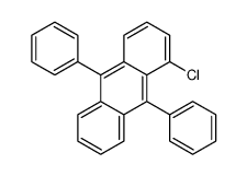 1-Chloro-9,10-diphenylanthracene Structure