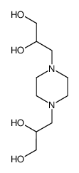 3,3'-(PIPERAZINE-1,4-DIYL)DIPROPANE-1,2-DIOL结构式