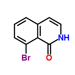 8-溴-2H-异喹啉-1-酮结构式