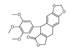 β-Apopicropodophyllin结构式