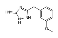 5-(3-METHOXYBENZYL)-4H-1,2,4-TRIAZOL-3-AMINE Structure
