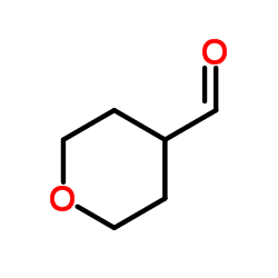 四氢吡喃-4-甲醛结构式