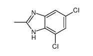 4,6-dichloro-2-methyl-1H-benzimidazole Structure