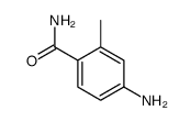 Benzamide, 4-amino-2-methyl- (9CI) Structure