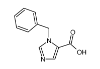 1-Benzylimidazole-5-carboxylic Acid Structure