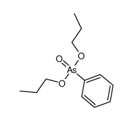 dipropyl phenylarsonate Structure