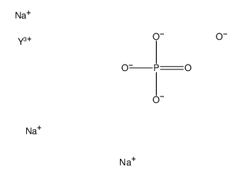 trisodium yttrium bis(phosphate) Structure