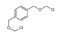 1,4-bis(chloromethoxymethyl)benzene Structure