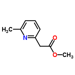 2-(6-甲基吡啶-2-基)乙酸甲酯结构式