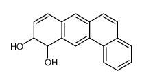 benzanthracene-10,11-dihydrodiol Structure