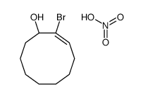 2-bromocyclodec-2-en-1-ol,nitric acid结构式