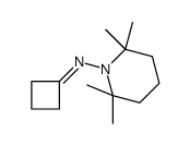 N-(2,2,6,6-tetramethylpiperidin-1-yl)cyclobutanimine Structure