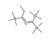 1,1,3-Tris(trimethylsilyl)-1,2-pentadiene Structure