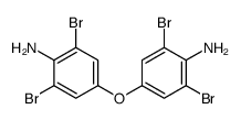 4,4'-oxybis[2,6-dibromoaniline] structure