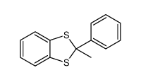 2-methyl-2-phenyl-1,3-benzodithiole结构式