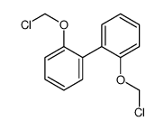 1-(chloromethoxy)-2-[2-(chloromethoxy)phenyl]benzene Structure