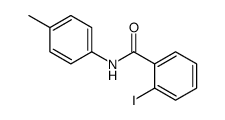 2-iodo-N-(4-methylphenyl)benzamide Structure