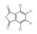 四溴邻苯二甲酸酐结构式