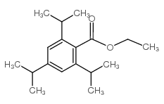 2,4,6-三异丙基苯甲酸乙酯结构式