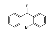 1-bromo-2-[fluoro(phenyl)methyl]benzene Structure