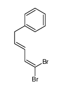 5,5-dibromopenta-2,4-dienylbenzene Structure