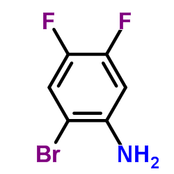 2-Bromo-4,5-difluoroaniline Structure