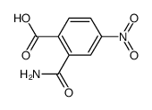 2-carbamoyl-4-nitrobenzoic acid Structure