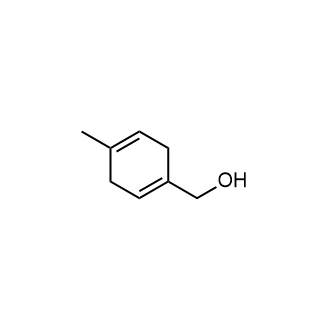 (4-甲基环己-1,4-二烯-1-基)甲醇结构式