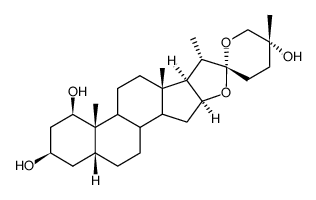 (25R)-5β-Spirostane-1β,3β,25-triol picture
