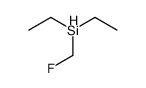 diethyl(fluoromethyl)silane Structure