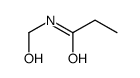 N-(hydroxymethyl)propanamide Structure