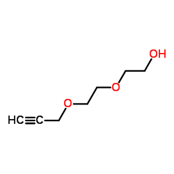 丙炔基-二聚乙二醇结构式
