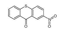 2-Nitro-9,10-thiaxanthenone Structure