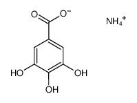 ammonium 3,4,5-trihydroxybenzoate Structure