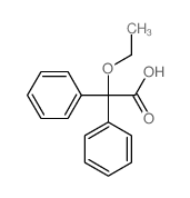 Benzeneacetic acid, a-ethoxy-a-phenyl- picture