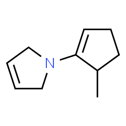 1H-Pyrrole,2,5-dihydro-1-(5-methyl-1-cyclopenten-1-yl)-(9CI)结构式