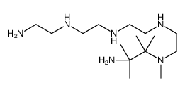 3-N-[2-[2-[2-(2-aminoethylamino)ethylamino]ethylamino]ethyl]-3-N,2,3-trimethylbutane-2,3-diamine结构式