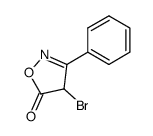 4-bromo-3-phenyl-4H-isoxazol-5-one Structure