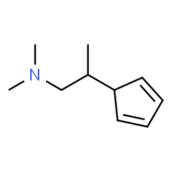 2,4-Cyclopentadiene-1-ethanamine,N,N,beta-trimethyl-(9CI)结构式