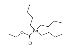 l'α-chloro α-ethoxymethyltributyletain Structure