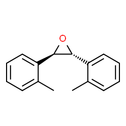 Oxirane, 2,3-bis(2-methylphenyl)-, (2R,3R)-rel- (9CI) Structure