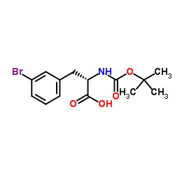 3-Bromo-N-(tert-butoxycarbonyl)-L-phenylalanine picture