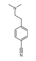 4-[2-(dimethylamino)ethyl]benzonitrile结构式