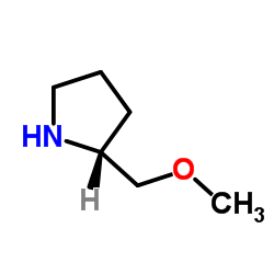 (R)-2-(甲氧甲基)吡咯烷结构式